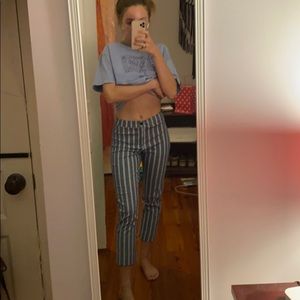 BRANDY MELVILLE striped pants!!